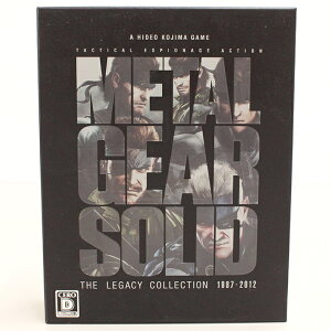 【中古品】PS3ソフト メタルギアソリッド レガシーコレクション 1987-2012 / 開封品 / 動作未チェック / 箱・説明書あり / VT068-J1 / ソニー / PlayStation3
