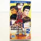 【中古品】SFCソフト スラムダンク2 IH予選完全版!! / 箱・説明書あり / バンダイ / 1995年発売 / 動作未チェック / 本体汚れ / 箱難あり / スーパーファミコン / 任天堂