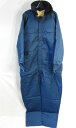 【中古・ほぼ未使用】AUTO-BI オートバイ 山田辰 防寒ツヅキ服 秋冬作業服 フードイン仕様 ネイビーブルー A-300 5Lサイズ 衿ボア・上身頃裏地ボア...