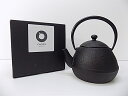【中古品】OIGEN オイゲン 鉄瓶 たまご形 0.55L 南部鉄器 及源鋳造 アウトドア ソロキャン キャンプ キャンパー ドリップコーヒー 白湯 和モダン 湯沸かし 丸いフォルム H175
