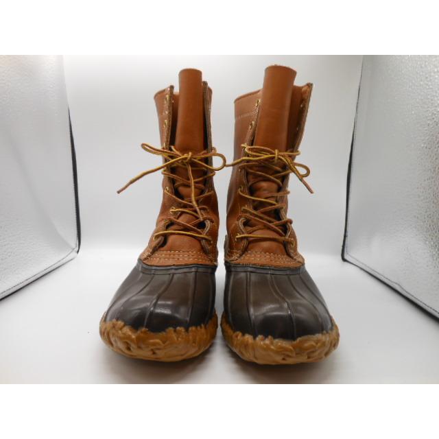 【中古】80 90年代 L.L.Bean エルエルビーン ハンティングブーツ ブーツ 8ホール サイズ8 26.0cm 防水ブーツ 防水 雨 レインブーツ アウトドア ゴム レザートップ アメカジ 春 夏 秋 冬 20代 30代 40代