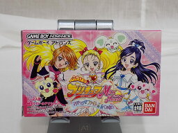 【中古】ゲームボーイアドバンス GBA GAME BOY ADVANCE　ふたりはプリキュアマックスハート Max Heart マジ?マジ?ファイトdeINじゃない　外箱　説明書　バンダイ　BANDAI　アクション　横スクロール　東映　ボイス　稲上晃　稲上キュア　 本名陽子 ゆかな 田中理恵 関智一