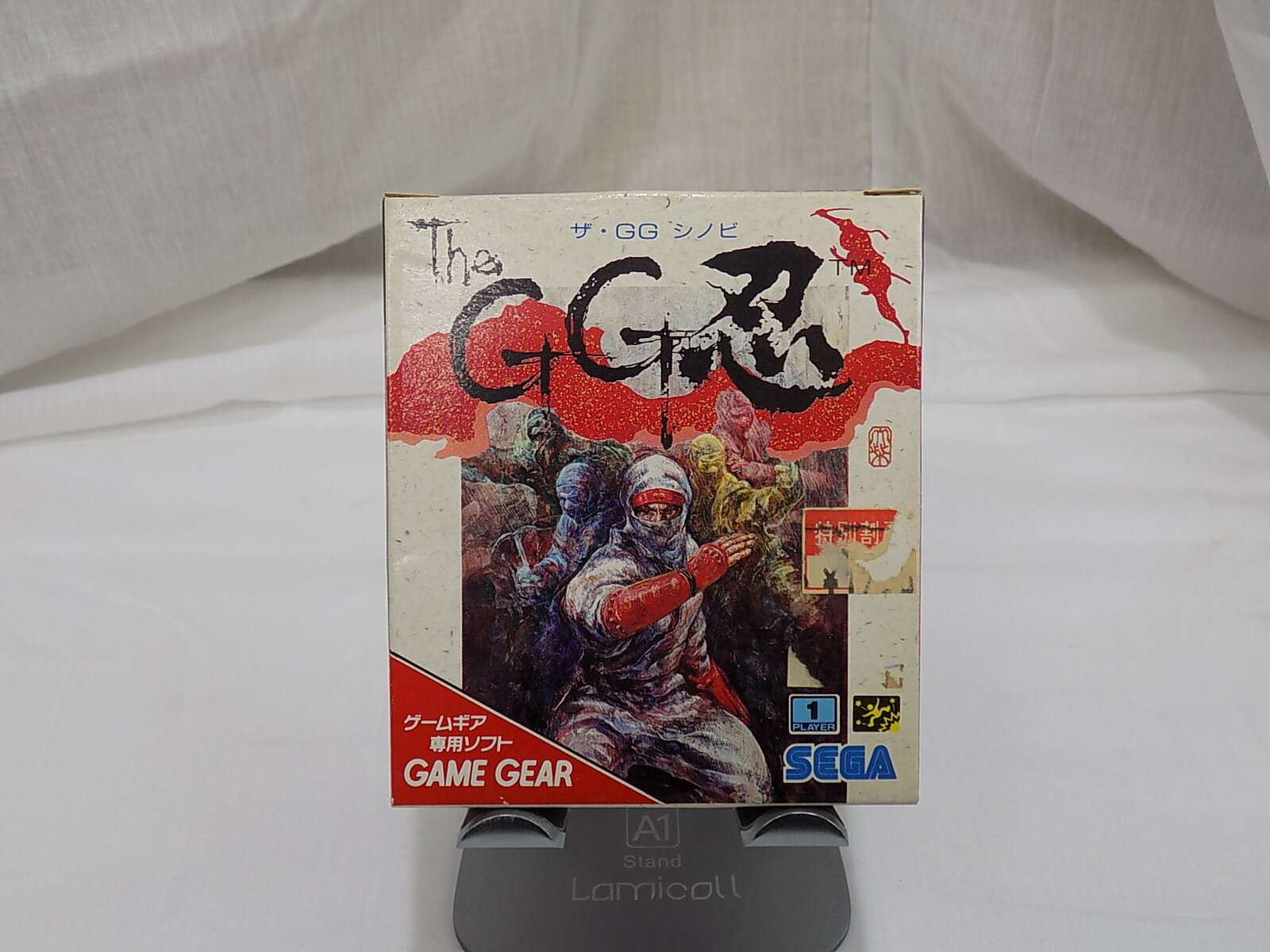 【中古】ゲームギア　GG　The GG 忍　ザ・GG　シノビ　SEGA　セガ　アクション　横スクロール　オリジナル作品　古代祐三　スーパー戦隊　5人の忍者