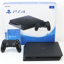 【中古品】SONY PlayStation4 1TB 本体 / CUH-2000B / ジェットブラック / 動作OK / 初期化済み / キズ・汚れ / 箱・...