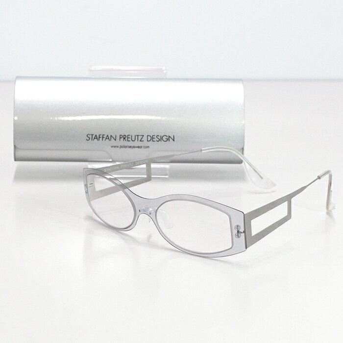 【中古品】スタファンプロイツデザイン メガネ / 伊達メガネ / 型式不明 / ケース付き / 使用感あり