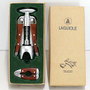 【中古品】LAGUIOLE(ラギヨール) ワインオープナー + キャップカッター セット / 使用品 / キズ・汚れあり / 箱にスレ / 268-011 / ...