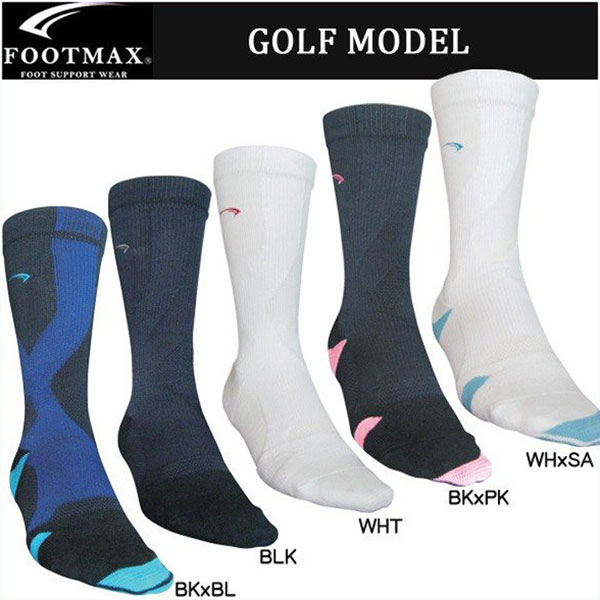 フットマックス　FOOTMAX　ゴルフ　ソックス　FXG008