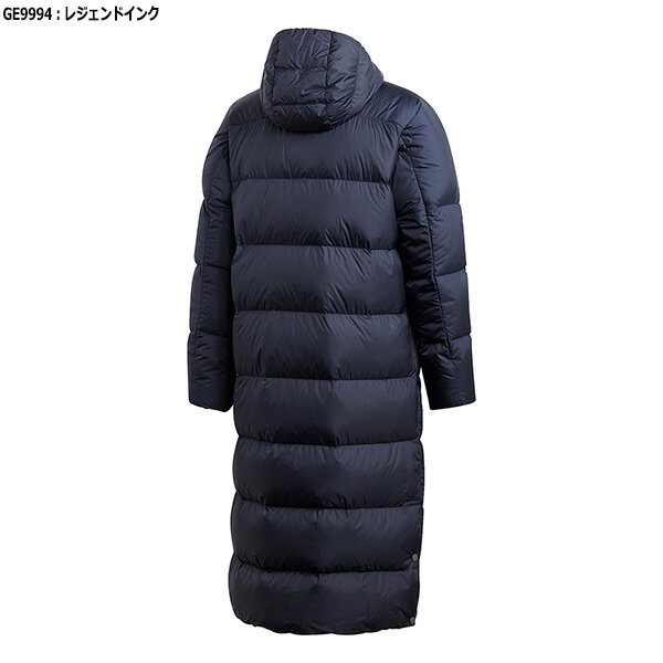 ネーム加工OK！ アディダス ベンチコート ダウンコート LT　DOWN　COAT 防寒 IZG99