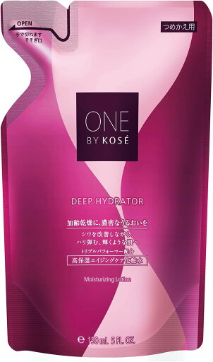 コーセー ONE BY KOSE ディープ ハイドレーター つめかえ用 150mL コーセー ONE BY KOSE ディープ ハイドレーター つめかえ用 150mL