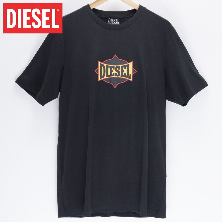 ディーゼル DIESEL Tシャツ 半袖 メンズ ブランド ロゴ 黒 白 S M L XL XXL 3XL 大きいサイズ 半袖Tシャツ 丸首 T-JUST C13