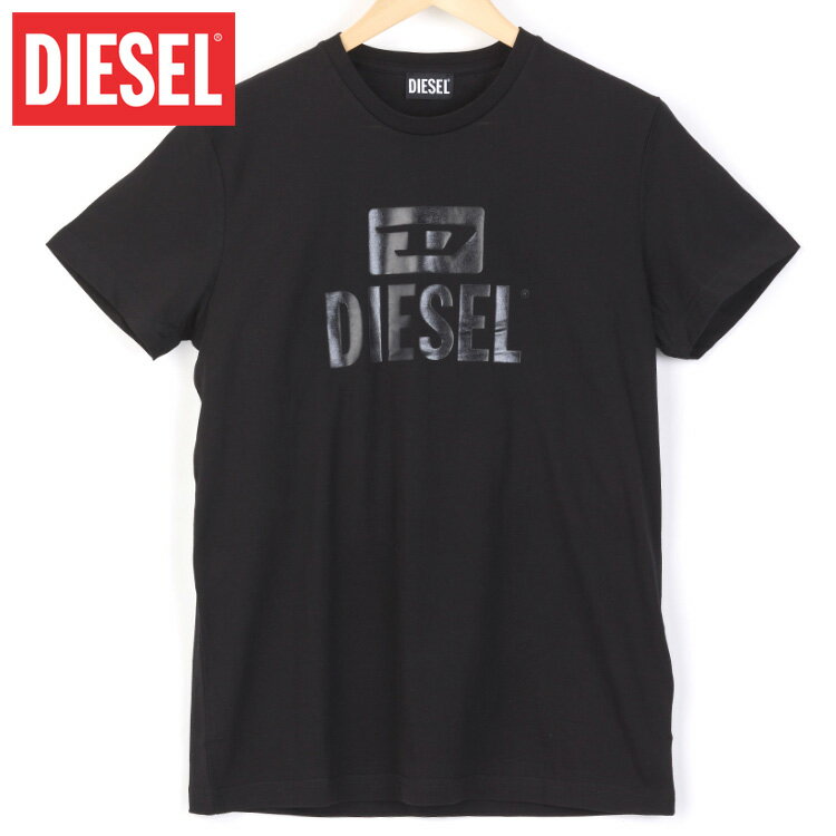 ディーゼル Tシャツ メンズ ディーゼル DIESEL Tシャツ 半袖 メンズ ブランド ロゴ 黒 白 S M L XL XXL 3XL 大きいサイズ 半袖Tシャツ 丸首 T-DIEGO TONE ON TONE