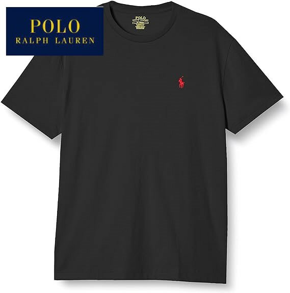 ラルフローレン ラルフローレン 半袖Tシャツ メンズ POLO RALPH LAUREN ブランド Tシャツ ポニー 刺繍 ワンポイント ブラック ホワイト ネイビー クラシックフィット S M L XL 男女兼用