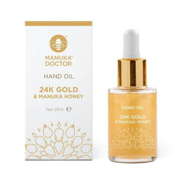 マヌカドクター 24Kゴールド&マヌカハニーハンドオイル 25ml Manuka Doctor 24k Gold & Manuka Hand Oil