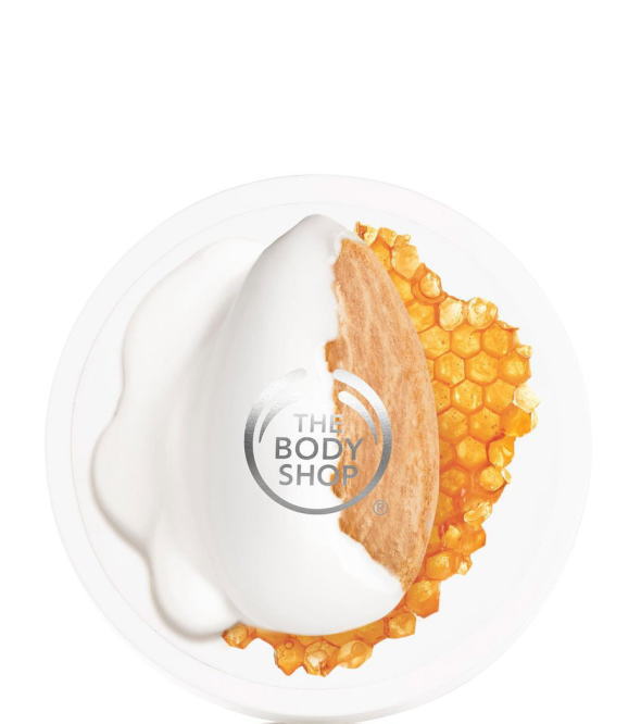 ザ・ボディショップ アーモンドミルク＆ハニー ボディバター 200ml THE BODY SHOP ALMOND MILK & HONEY SOOTHING & CARING BODY BUTTER