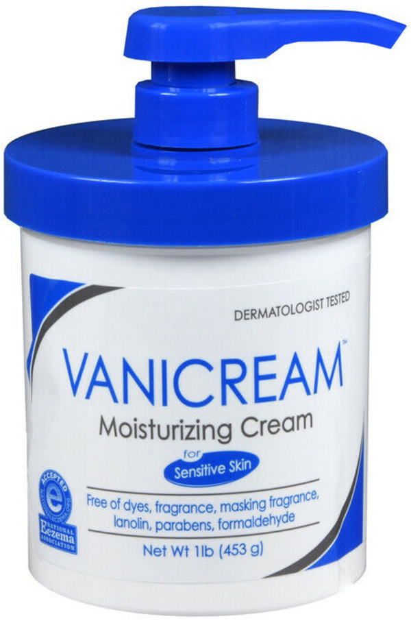 バニクリーム モイスチャライジングクリーム(ポンプ)453g  ×1本 VanicreamMoisturizingCream(pump)