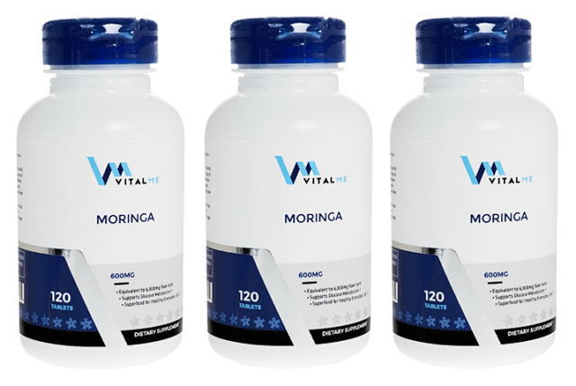 Хߡ 600mg120֥å(Хߡ)2+1Free[3] 1å VitalMe Moringa