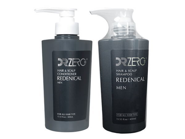 ドクターゼロ リデニカル・ヘア&スカルプシャンプー+コンディショナー(男性用) DR ZERO Redenical Hair & Scalp Shampoo + Conditioner Men Set 1