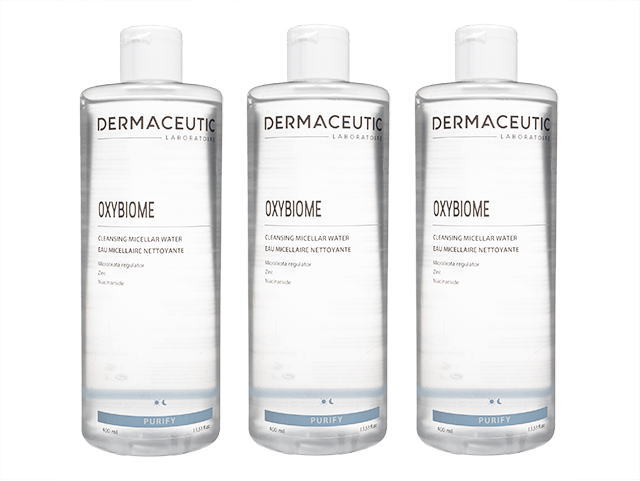 ダーマシューティック オキシビオームクレンジングミセラーウォーター400ml 3本 (Dermaceutic) Oxybiome Cleansing Micellar Water