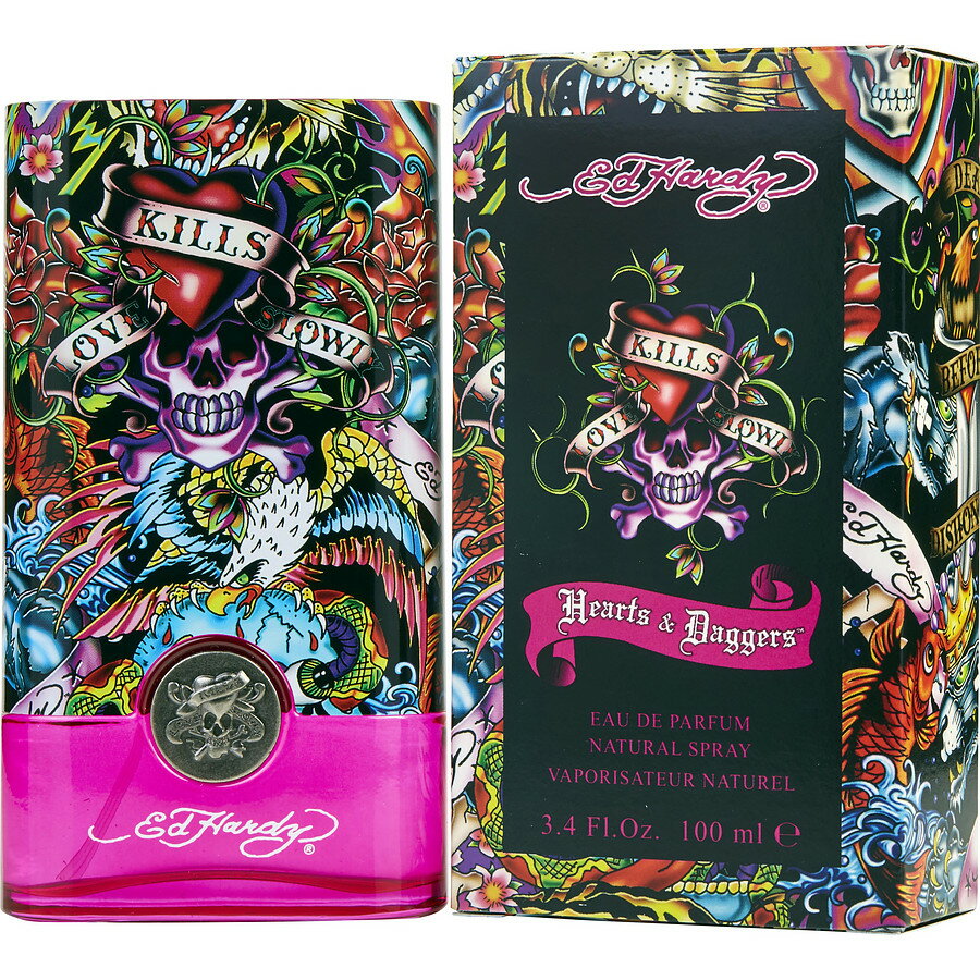 エドハーディ ハーツ&ダガーズ ウーマン EDP SP 100ml Ed Hardy ED HARDY HEARTS & DAGGERS