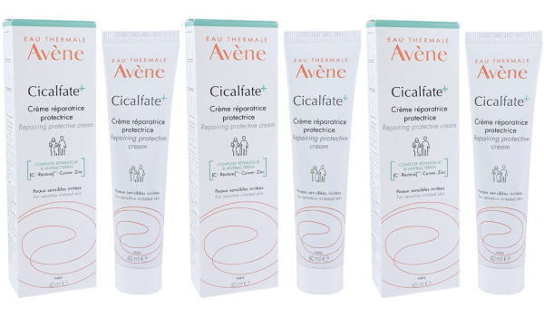 アベンヌ シカル フェート リペア クリーム 40ml ×3本 (Avene) Cicalfate Repair Cream ※使用期限：2025年4月