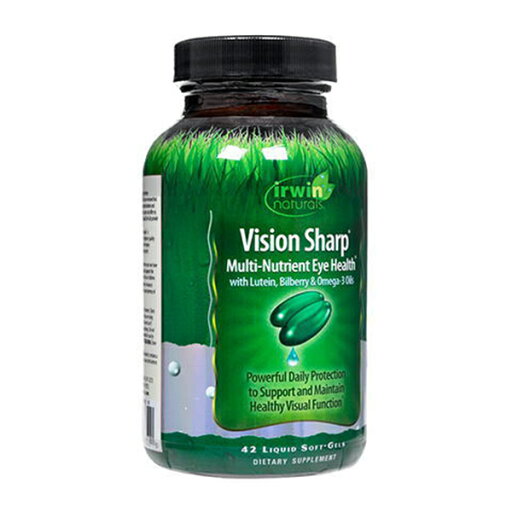 アーウィンナチュラルズ ビジョンシャープ42錠 1本 (IrwinNaturals) VisionSharp アーウィンナチュラルズ ビジョンシャープ42錠 1本 (IrwinNaturals) VisionSharp