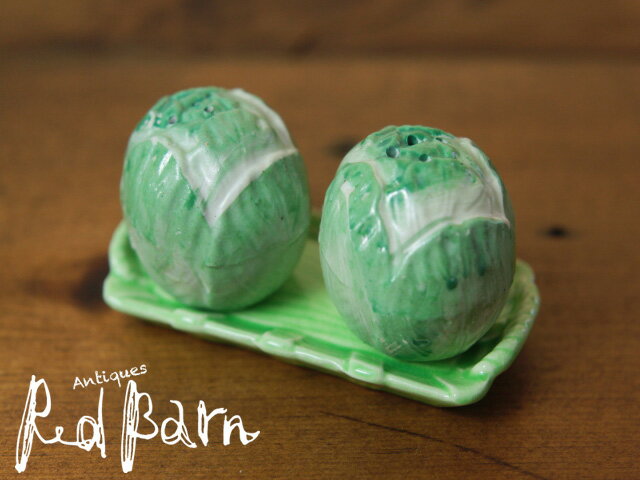 【商品合計税込3980円で送料無料】 ヴィンテージ ソルト＆ペッパー（キャベツ）