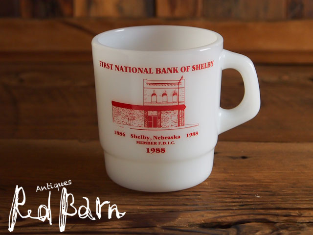 【商品合計税込3980円で送料無料】 ギャラクシー アドバタイジング マグカップ 【エクセレント】 FIRST NATIONAL BANK