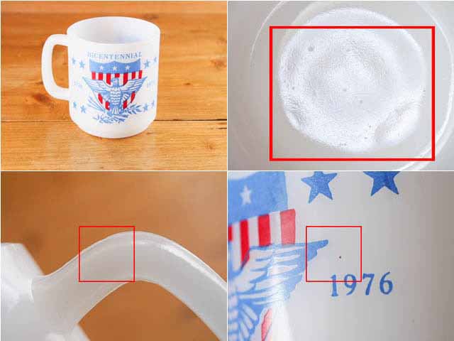 【商品合計税込3980円で送料無料】 グラスベイク モチーフ マグカップ 【ベリーグッド】BICENTENNIAL 2