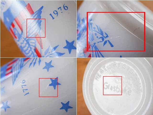 【商品合計税込3980円で送料無料】 グラスベイク モチーフ マグカップ 【ベリーグッド】BICENTENNIAL 3
