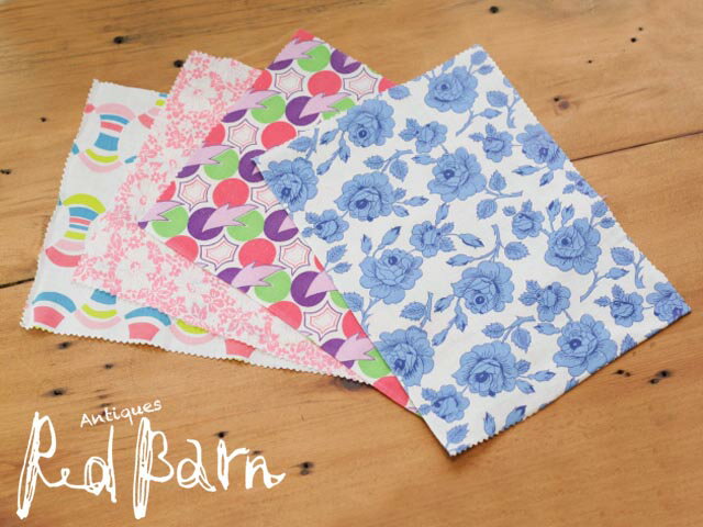 【商品合計税込3980円で送料無料】 アンティークフィードサック （4枚セット）