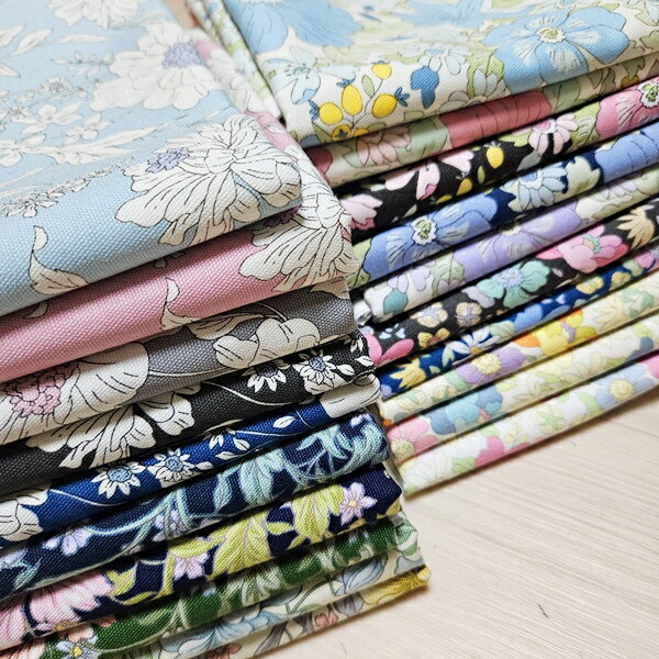 Rakuten - 【オックス】FLOWER 綿100％ 約110cm巾 生地 布 花柄