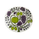 【レビューでクーポン&プレゼント】アラビアフィンランド パラティッシ オーバルプレート 25cm パープル arabia Finland Paratiisi (...