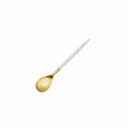 Cutipol MIO ホワイト×ゴールド コーヒー / ティースプーン 【メール便可 6本まで】【正規品】 ( クチポール ミオ カトラリー 結婚祝い プレゼ...