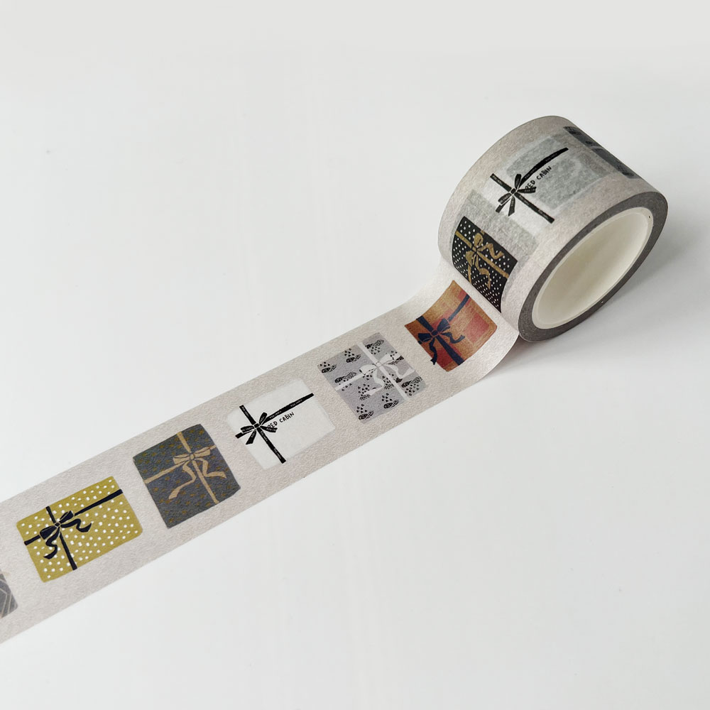 Red Cabin オリジナルマスキングテープ 30mm present 【メール便可 24個まで】( マスキングテープ マステ デザインマスキングテープ シー...