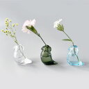 Sghr ことり 一輪挿し 全4色( スガハラ KOTORI フラワーベース 花瓶 花びん 花器 一輪挿し フラワースタンド フラワーポット 小さめ ガラス ガ...