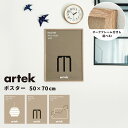 【レビューでクーポン&プレゼント】artek アルテック 50×70 ポスター 全3種 【正規品】( ポスターフレーム フレーム付き フレーム セット 額縁 額...