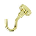 the reset マグネットフックシャンパンゴールド 1個 【メール便可 20個まで】(強力 Magnet Hook ネオジム磁石フック 壁面フック 強力フッ...