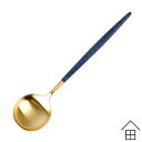 【メール便ご利用で送料無料】 Cutipol GOA テーブルスプーン ブルー×ゴールド / クチポールゴア【正規品】 【メール便可 6本まで】 ( カトラリー...