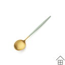 【メール便ご利用で送料無料】 Cutipol GOA コーヒー / ティースプーン セラドン×ゴールド / クチポールゴア【正規品】【メール便可 6本まで】 (...