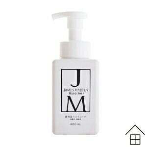 ジェームズマーティン ハンドソープ ジェームズマーティン 薬用泡ハンドソープ　ディスペンサー　400ml/ JAMES MARTIN ( 無香料 殺菌 消毒 ノロ おしゃれ インフルエンザ 食中毒 保湿 手荒れ 弱酸性 ) [ 母の日 ]