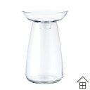 AQUA CULTURE VASE Lサイズ 全2色(クリア/ブルー) (フラワーベース 花瓶 北欧雑貨 陶器 花器 KINTO アクアカルチャーベース キント...