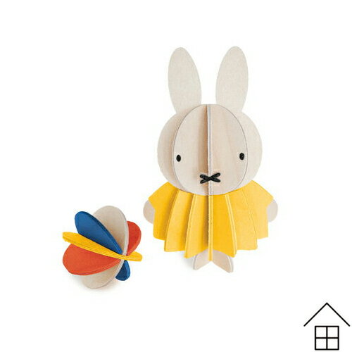 Lovi (ロヴィ) ミッフィー 全3種【メール便対応可5個まで】(miffy ロビ オーナメント 白樺 置物 手作り 絵の具 メッセージカード インテリア 北欧雑貨 ギフト プレゼント プチギフト) [ 母の日 ]