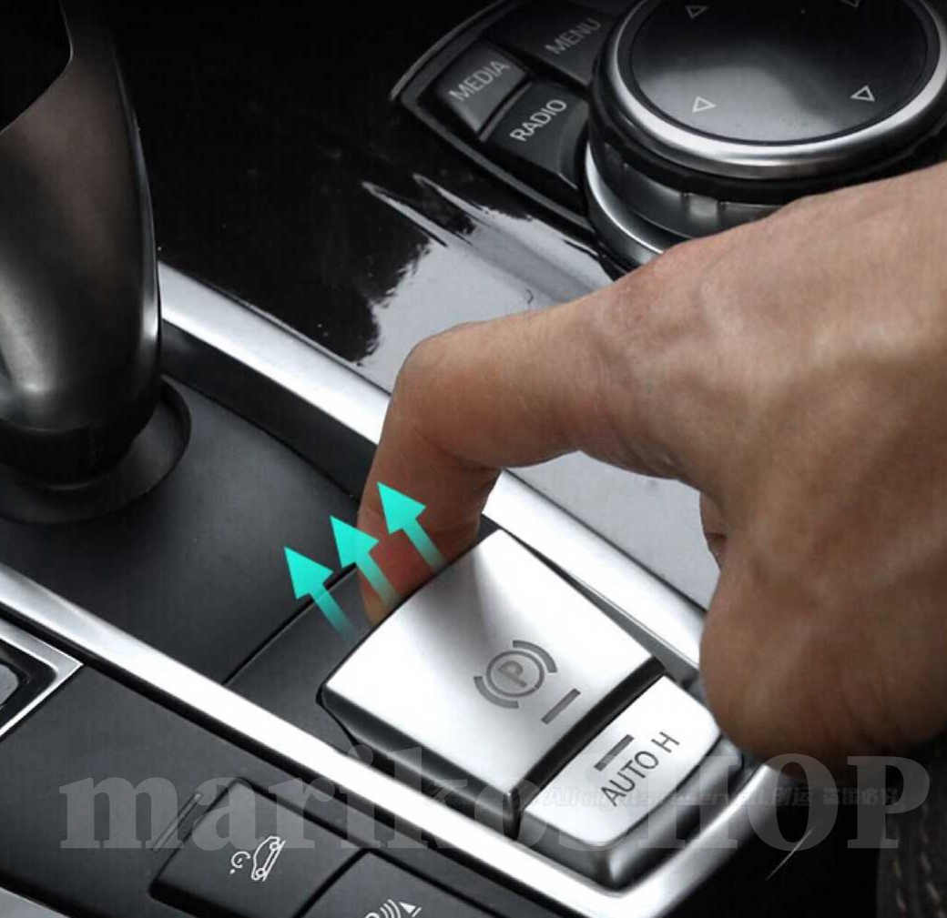 BMW パーキング ブレーキ レバー カバー グッズ アクセサリー F10 F11 F07 F06 F12 F13 F01 F02 F25 F26 F15 F16