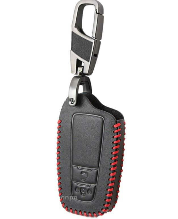 トヨタ TOYOTA 本革 キーカバー キーケース RAV4 プリウス カローラ CHR 86 キーホルダー 黒 ブラック アクセサリー