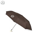 メルセデスベンツ 傘 純正 折りたたみ傘 コンパクト 手動開閉 benz ベンツ ブラウン ギアノブ 300SL アンブレラ ポリエステル オリジナル アクセサ...