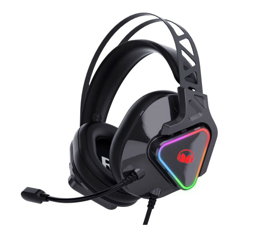 MONSTER AIRMARS N3S USB接続 ゲーミングヘッドセット ヘッドホン ヘッドフォン 有線 ワイヤーコントロール RGB ENCノイズキャンセリングマイク 7.1チャンネル