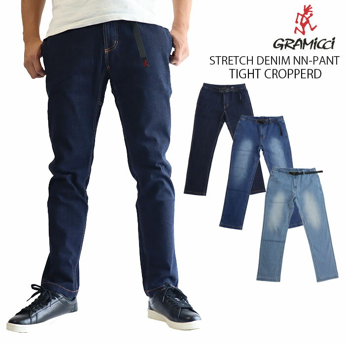 楽天RED FOX【ポイント15倍】グラミチ GRAMICCI G113-OGSD DENIM NEW NARROW PANTS TIGHT CROPPED ストレッチ デニム ニューナロー タイトクロップド NNパンツ ストレッチ オーガニック クライミング ジーンズ