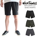 WILD THINGS ワイルドシングス 正規販売店 BASE SHORTS ベースショーツ 夏物新作 速乾 ストレッチ ミリタリー アウトドア ショートパンツ