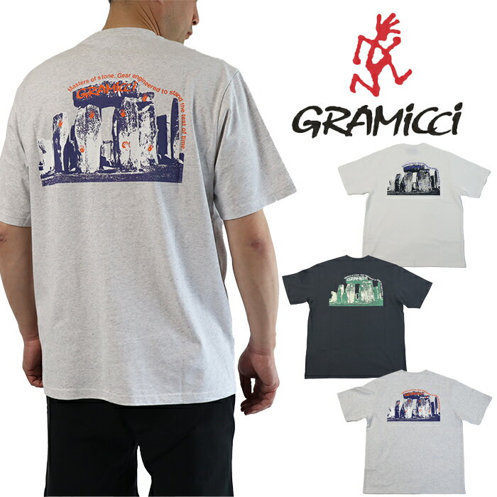Gramicci グラミチ プリント ロゴ 半袖 Tシャツ メンズ 送料無料 G5SU-T171