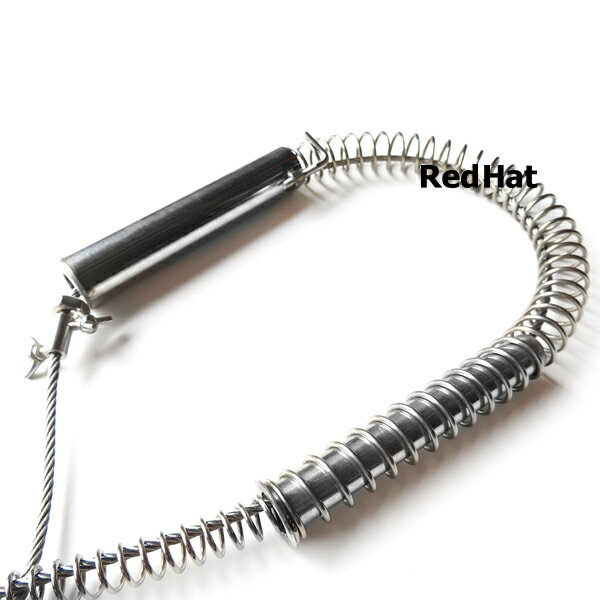 両引きくくり罠 強力 両引きくくりワイヤー スプリング 押しばね2本構造 踏み板取り付け 両引きくくり..